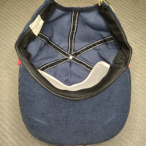 Vintage RARE* Corduroy Trucker Hat Made In America - Picture 3 of 6